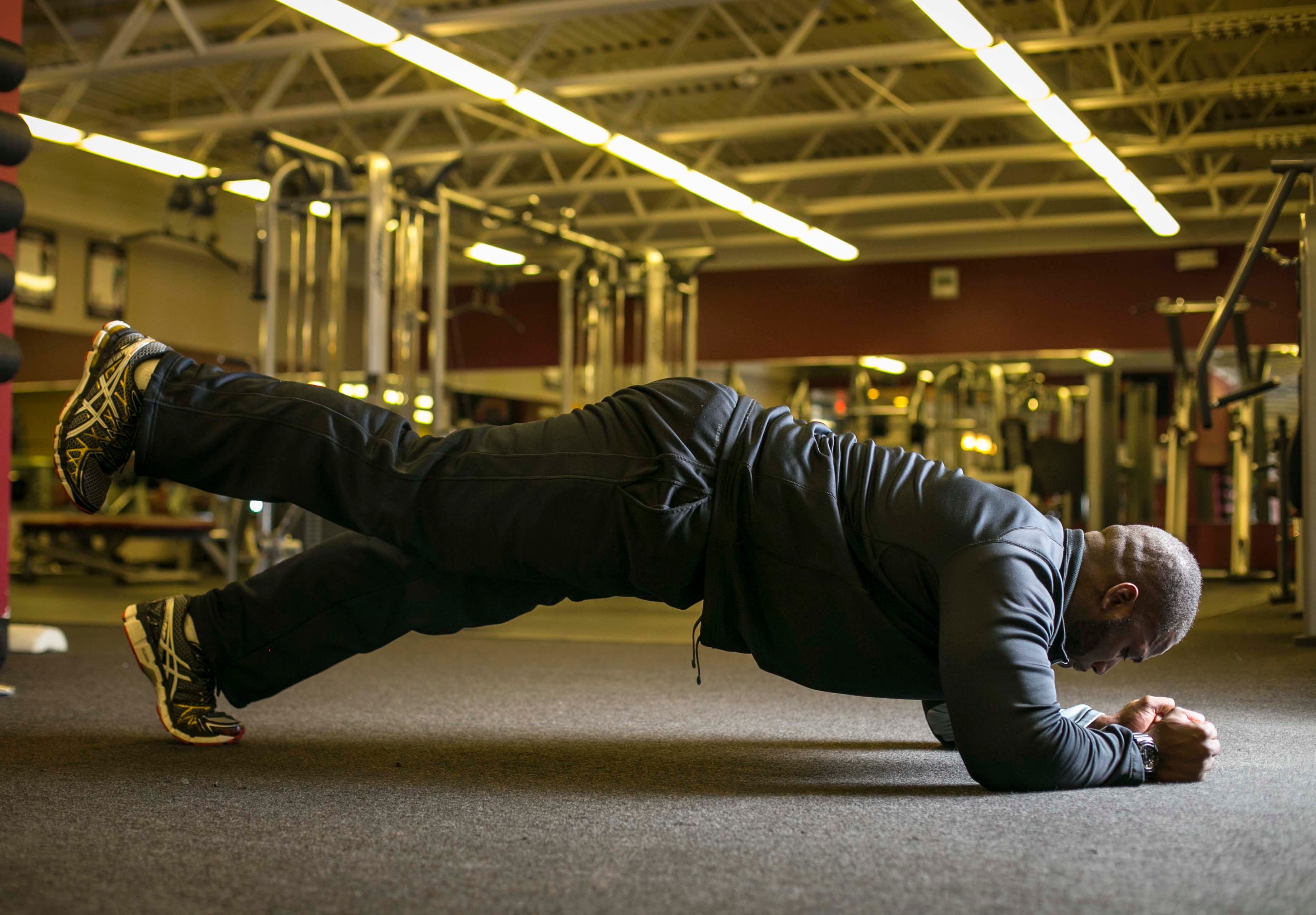 planks for upper body strength